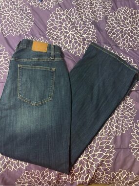 Judy Blue slim boot jeans, no zipper, stretch waist